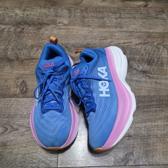 HOKA One Bondi 8 Sneaker Women Size 8.5D Wide - Picture 3 of 14